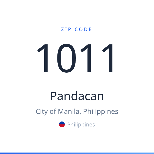 ZIP Code 1011 - Pandacan, City of Manila | PHZipCode