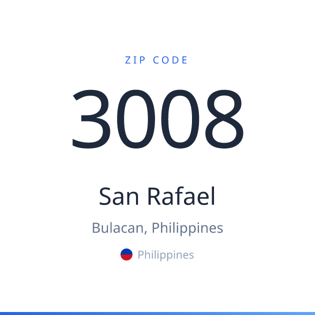 San Rafael ZIP Code 3008 | Bulacan, Philippines