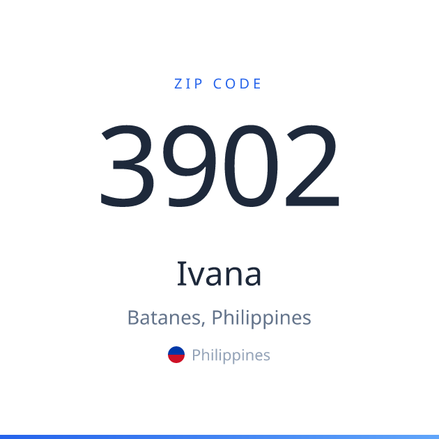 Shareable ZIP code 3902 card for Ivana, light theme