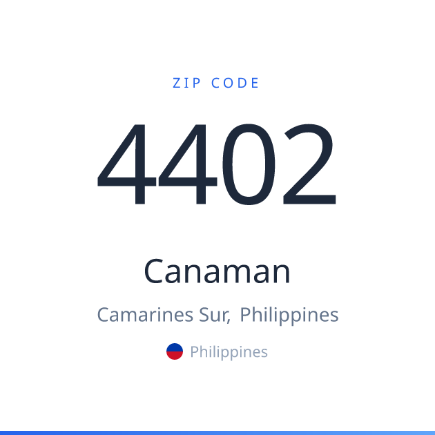 Canaman ZIP Code 4402 | Camarines Sur, Philippines