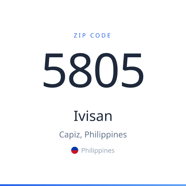 Shareable ZIP code 5805 card for Ivisan, light theme